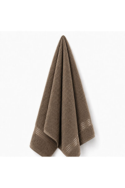 HIKAYA COTTON منشفة حمام قطن بخطوط ستان 50×90 سم - 225 جم - متعدد الألوان - ق...