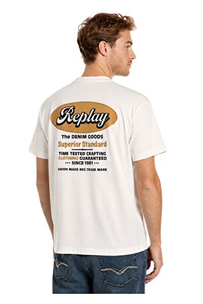 Replay T-Shirt M12BE.004.00QMJ-C05Z - Γαρδένια - L
