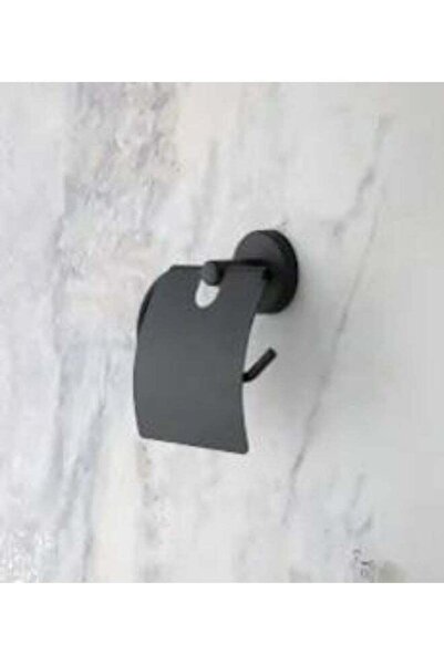 Generic Stainless Steel 304 Toilet Paper Holder in Black - Wall-mounted Roll ...
