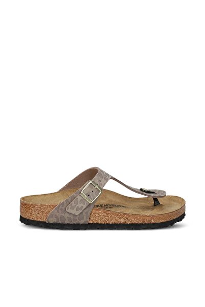 Birkenstock Gizeh Syn Leopard Kadın Terlik