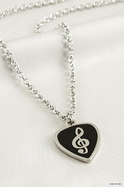 ZERO LAND Zngzrmll Nota Men's Necklace (31112) Silver Color