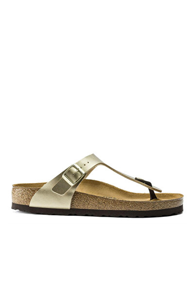 Birkenstock 1016108 Gold Women's Flip Flops