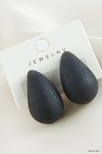 ZERO LAND Zngzrmll Damla Plastik (35539) Earring Navy Blue
