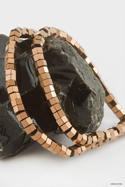 ZERO LAND Zngzrmll Hematite Nut Screw Stone 6 (42638) mm Roz