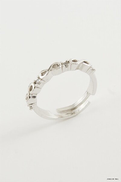 ZERO LAND Zngzrmll Star with Stones Ring (42124) Silver Color