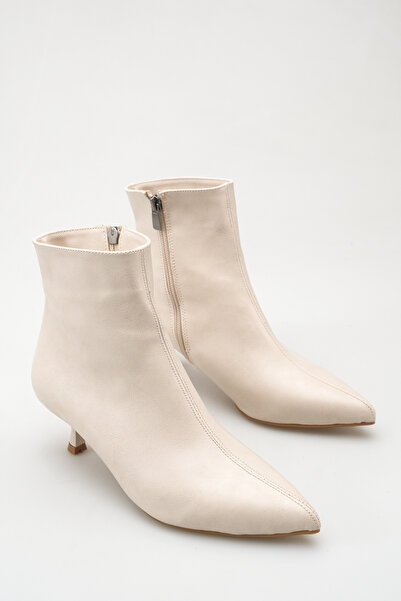 meyra'nın ayakkabıları Women's Thin Heeled Boots Skin Color