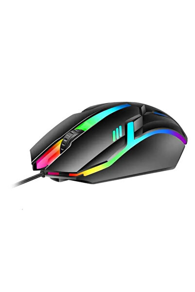 Q-TİME RGB Mouse - Led Işıklı Kablolu Mouse