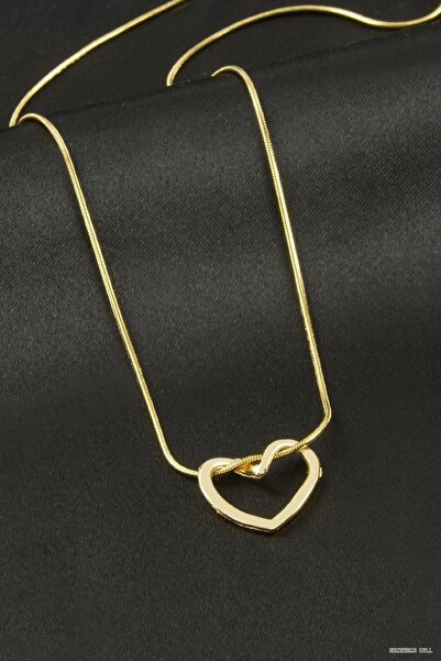 ZERO LAND Zngzrmll Heart Steel (42555) Necklace Yellow
