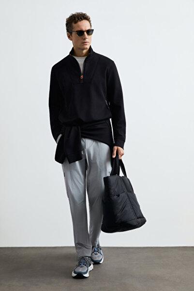Lufian Wyatt Men's Sweatshirt Black