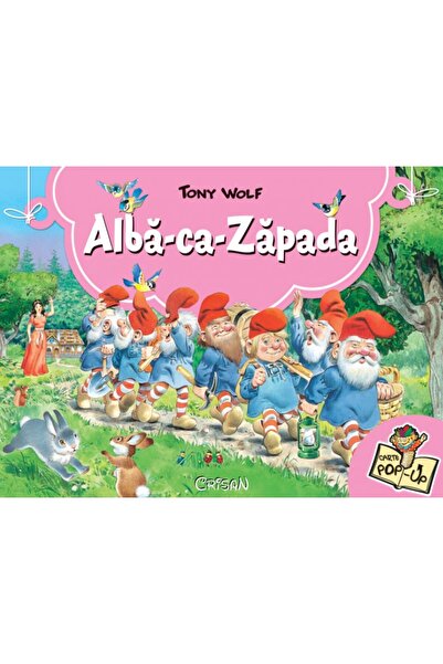 Crisan Alba-ca-Zapada. Carte Pop-up - Tony Wolf