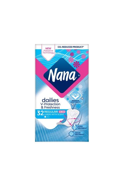 Nana Panty Liners Normal Scented (32pcs) x 3