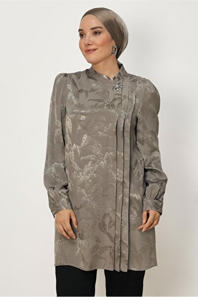 Alvina Pi̇li̇se Detailed Tunic 46785