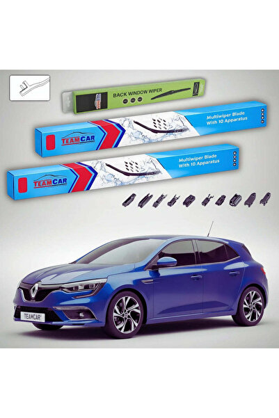 TEAMCAR Wipers Renault Megane IV Hatchback 2015-present | Front and Rear Set ...