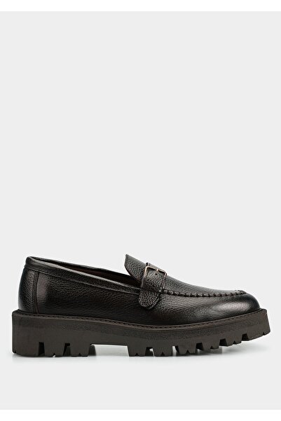 Provoq Brown Leather Men's Shoes