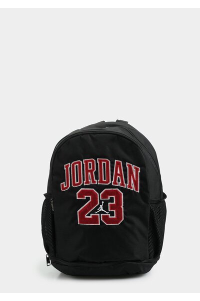 JORDAN Μαύρο ΣΑΚΙΔΙΟ ΠΛΑΤΗΣ AIR CHICAGO BLACK