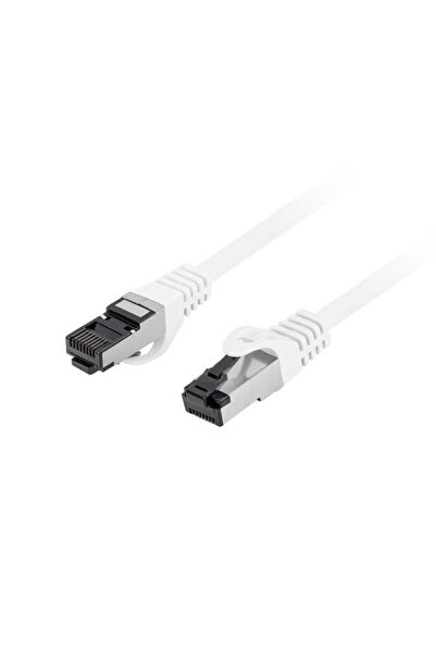 Lanberg PCF8-10CU-0100-W S/FTP Cat 8.1 Patch Cord, 1m, White