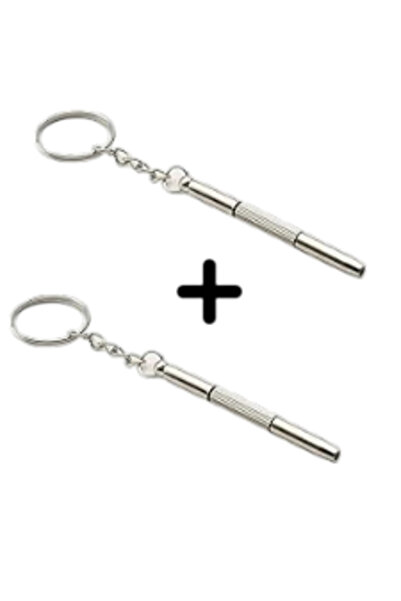 OEM Set of 2 3-headed screwdrivers, Keychain type, ideal for fine mechanics a...
