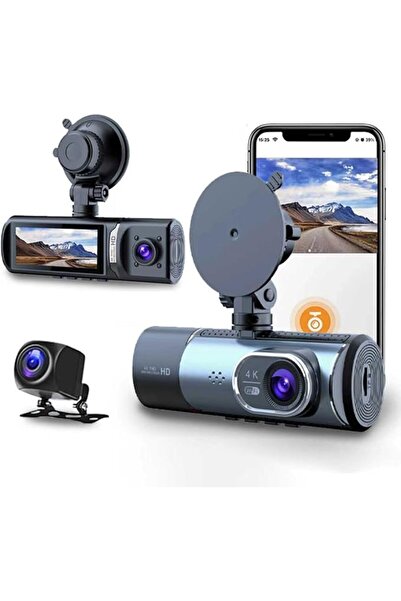 Yighlima كاميرا داش امامية وخلفية من ييليما، 4K/2.5K FHD للسيارات، واي فاي 5G...