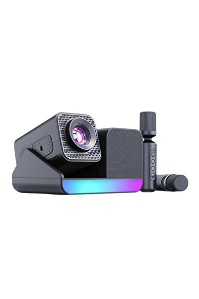 ArTek Elektronik 3’ü 1 Arada Ev Sineması & Karaoke Projeksiyon (2 Mikrofon + ...