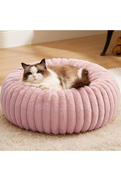 GENERAL Cat Bed for Indoor Cats - Small Dog Beds with Corduroy Fleece and Non...
