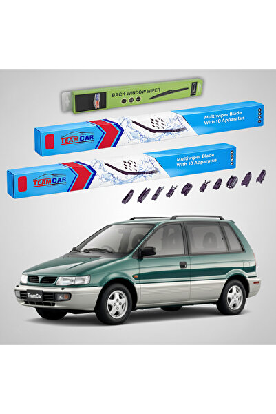 TEAMCAR Wipers Mitsubishi Space Runner II (N6_W) 1999-2002 | Front and Rear S...