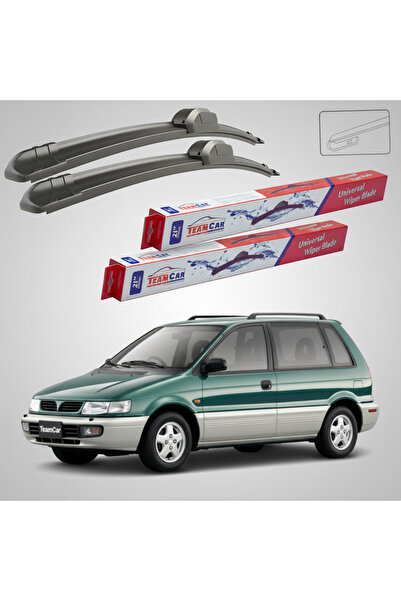 TEAMCAR Wiper Blades Mitsubishi Space Runner II (N6_W) 1999-2002 | Front Set ...