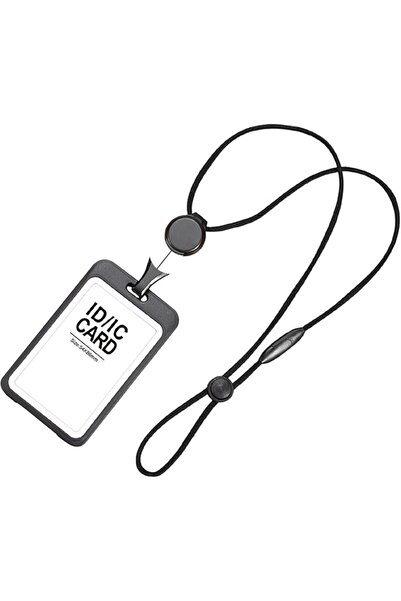ANYUAN Retractable Badge Holder,ID Card Case with Card Slot & Anti-Slip Desig...
