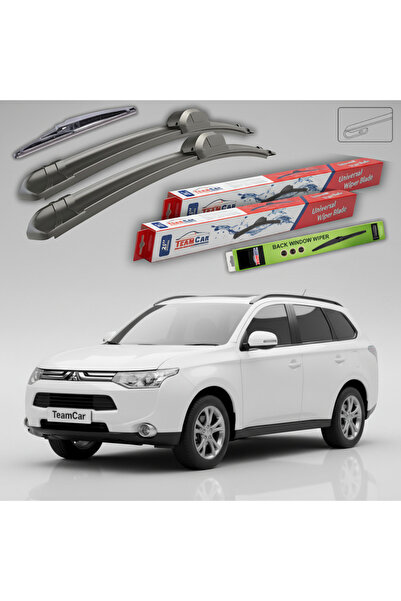 TEAMCAR Υαλοκαθαριστήρες Mitsubishi Outlander II (CW) 2007-2012 |   Σετ Επίπε...