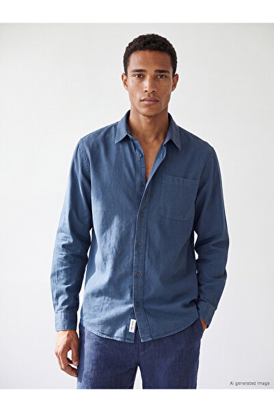 LC Waikiki Rmz Gi̇yi̇m Farkiyla Standard Fit Men's Shirt