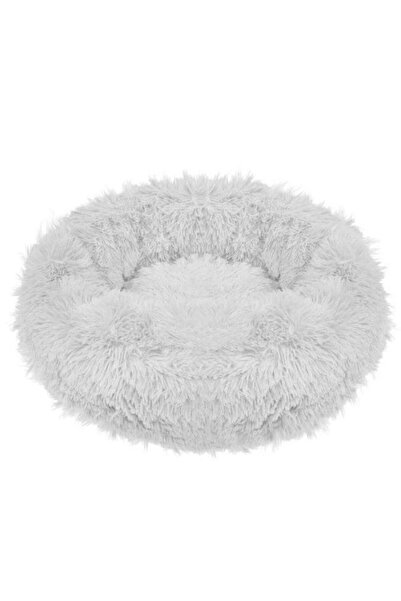 Solplant Culcus moale pentru caine/pisica, gri, 90 cm