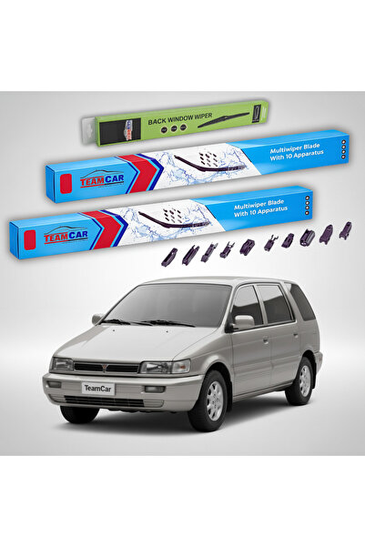 TEAMCAR Lamele ștergătoare Mitsubishi Santamo MPV 1999-2004 |   Set Față și S...
