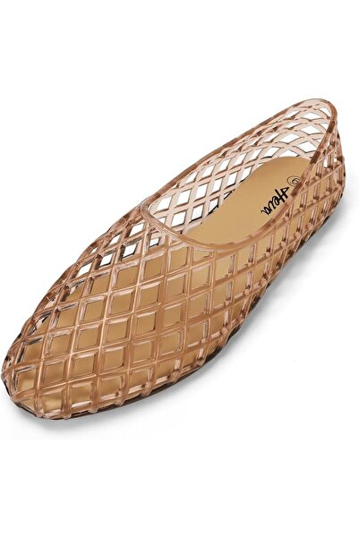 GENERAL Fanny monki jelly sandals mesh flat breathable hollow design transpar...