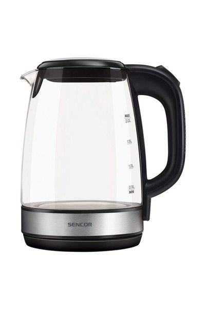 Sencor Fierbator electric cordless, Sticla, Capacitate 2 l, Putere 2200 W, fi...