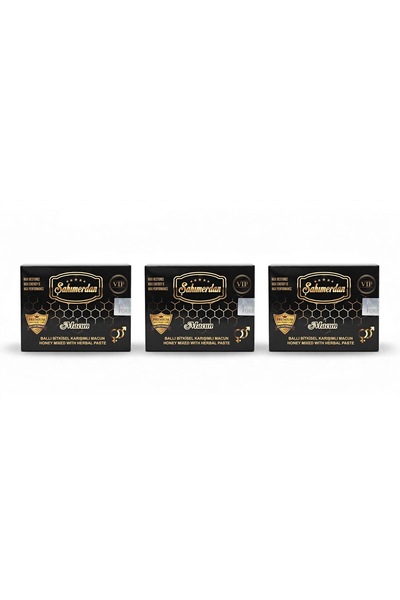 Şahmerdan Bitkisel karışımlı kuvvet veren macun 3 kutu (3x12 adet 12gr)