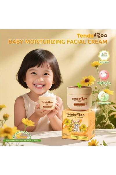 Tenderoo Baby Facial Cream for Everyday Hydration, Soothing, and Brightening ...