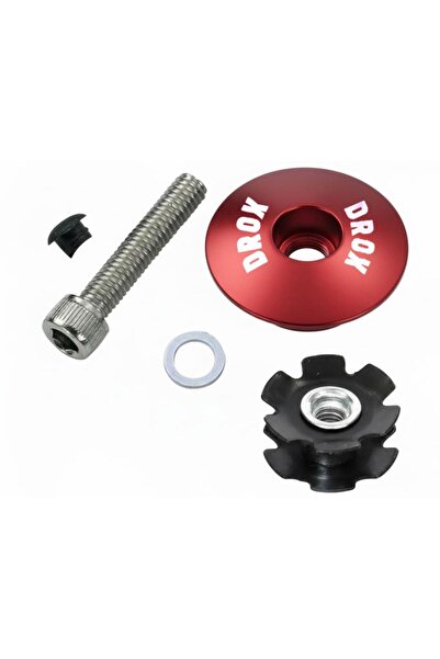 SARİSSA BİSİKLET Asistan Drox HC100 Top Cap Furç Kapak Seti Alüminyum Gidon B...