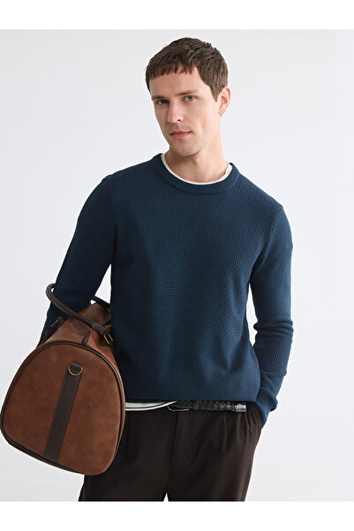LC Waikiki Vizyon New Season Crew Neck Regular Fit Men's Knitwear Sweater