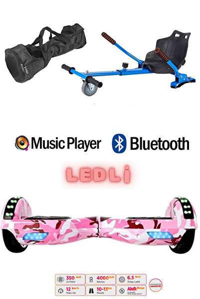 CityMate Elektrikli Kaykay Scooter Akıllı Denge Hoverboard + HoverKart + Çant...