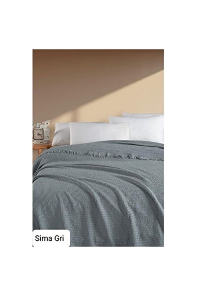 Şıkel Double Single Pike 220X240 Sima Gray