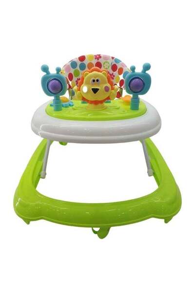United Baby walker with music, green color