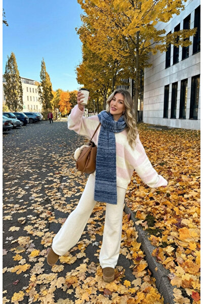 LAGRANZE Velvet Women's Casual Knitted Shawl