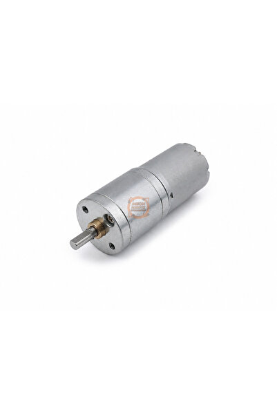 Meon Robotik Otomasyon 12V 25mm 130 RPM Redüktörlü DC Motor - JGA25-370