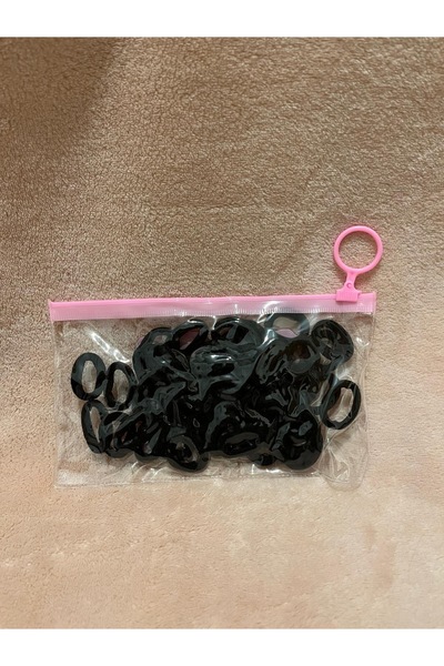 Mini Lastik Toka Seti Çoklu Renkli Saç Tokası