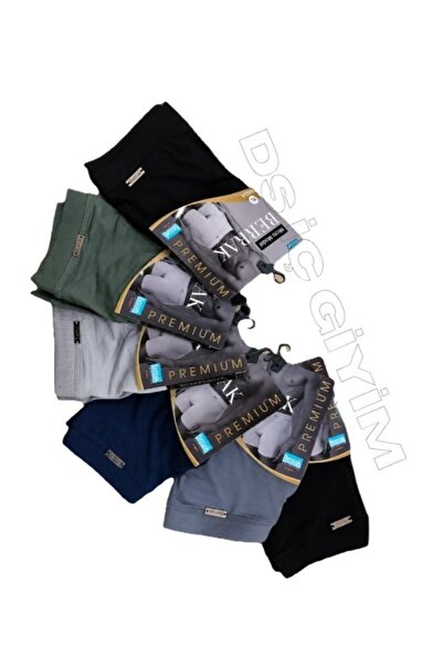 Berrak 4434 BOXER BĂRBAȚI MULTICOLORE DIN LYCRA MICRO MODAL 6 BUCĂȚI