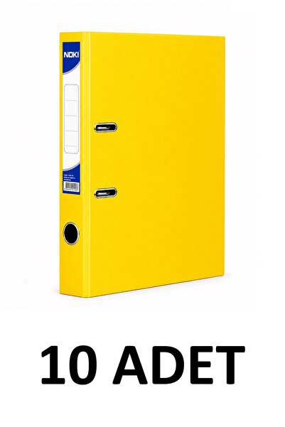 Noki 10 Pieces Narrow Plastic Folder A4 Folder