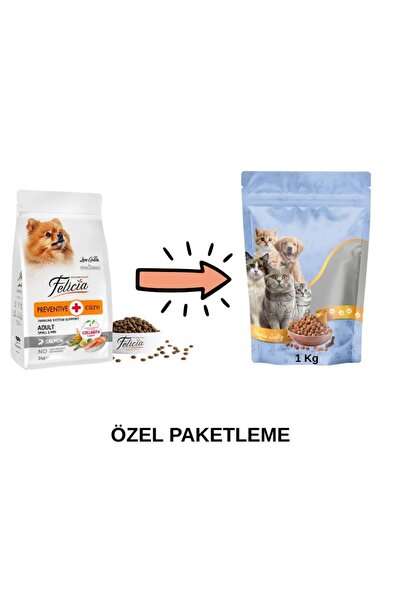Felicia Hipoalerjenik Somonlu Küçük Irk Düşük Tahıllı Yetişkin Köpek Maması P...