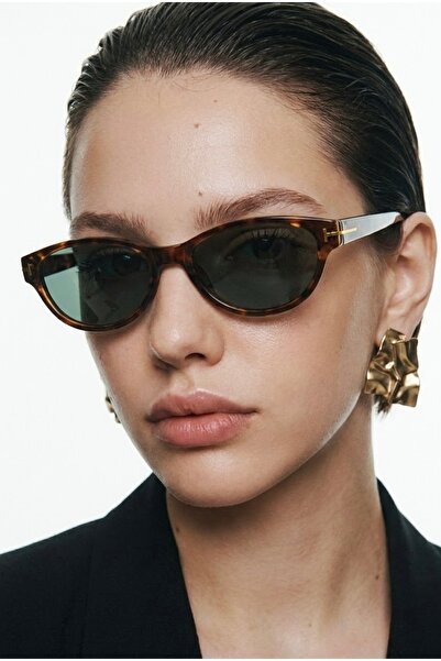 REN EYEWEAR Tessa Women's Sunglasses Oval Cat Eye Leopard Frame 50 with Ekart...