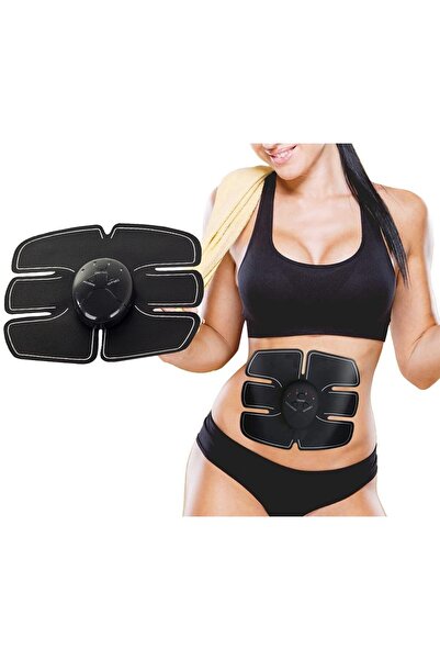 Ayawaska Electrostimulator abdominal EMS pentru tonifierea muschilor si arder...