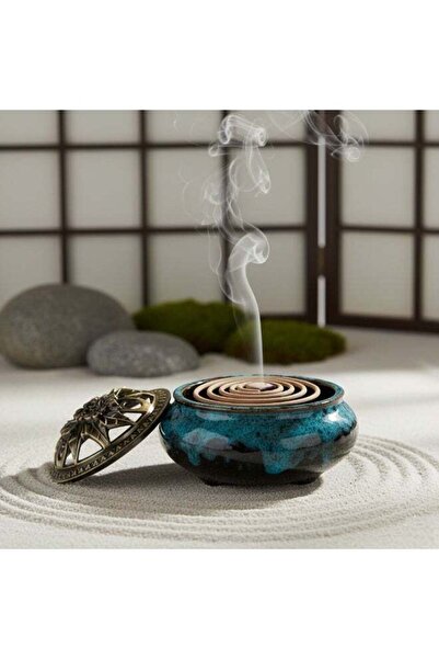 Generic Ceramic Incense Burner with Holder, Decorative Holder for Sticks & Co...
