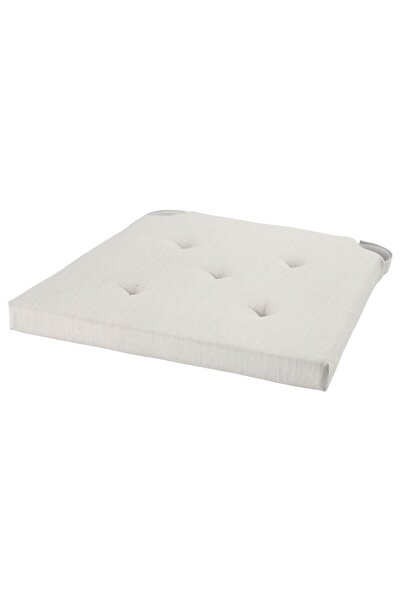 IKEA Ekru Sandalye Minderi 42x40 cm Yumuşak Dolgulu